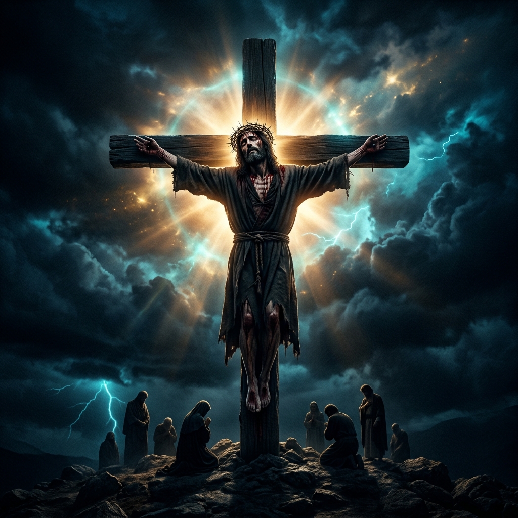 Illustration historique : Crucifixion de Jésus de Nazareth
