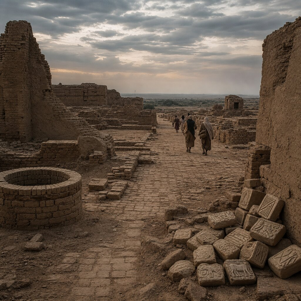 Illustration historique : Tradition des sceaux en stéatite et déclin d'Harappa tardif