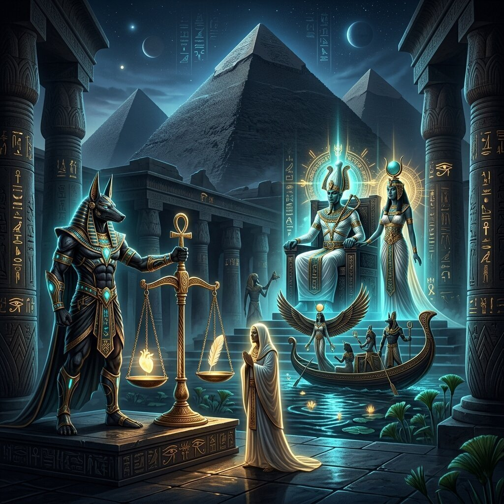 Illustration historique : Le Mythe d'Osiris