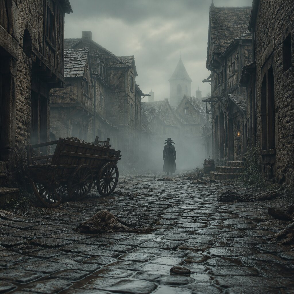 Illustration historique : La Peste Noire