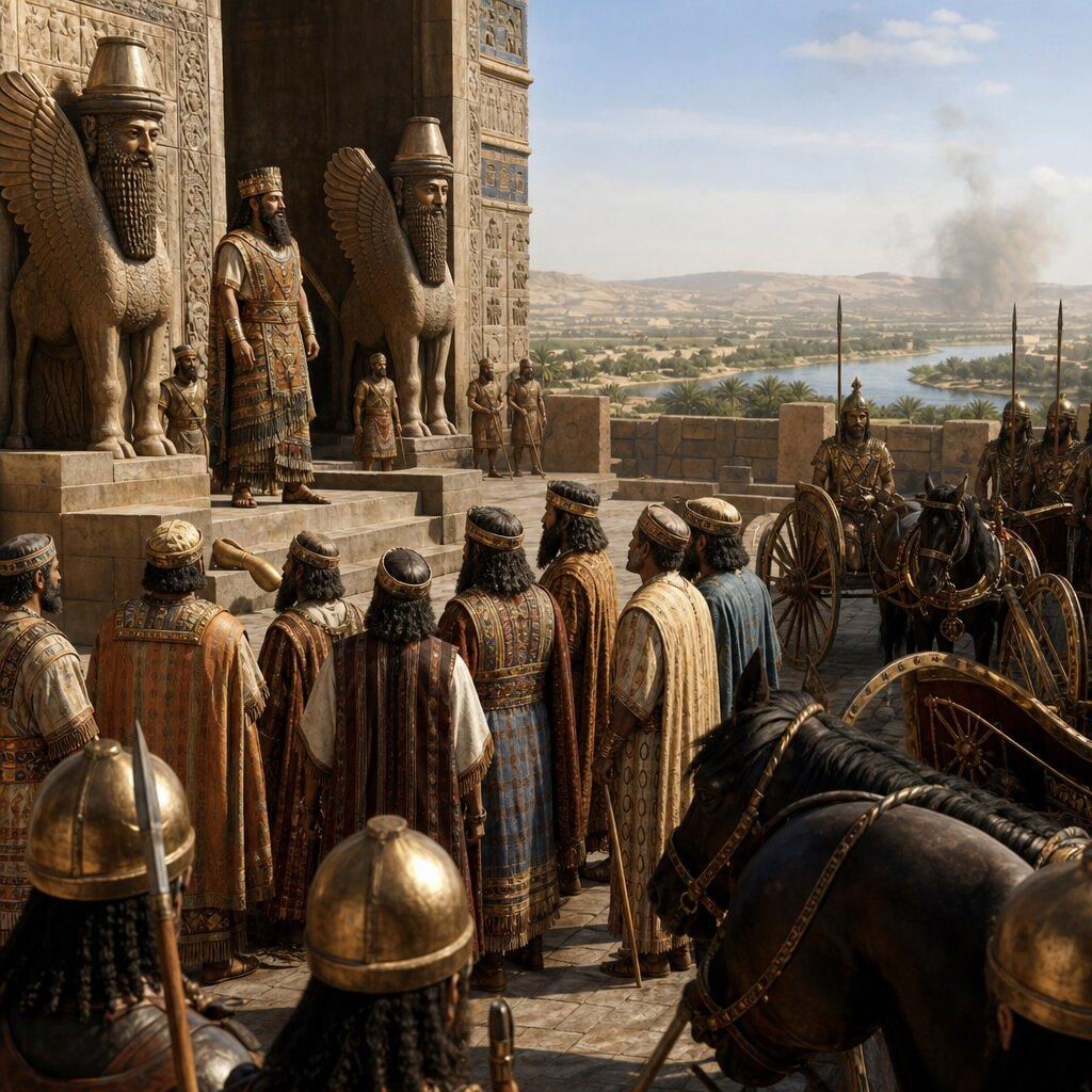 Historical illustration: Rise of Middle Assyrian Kingdom under Ashur-uballit I